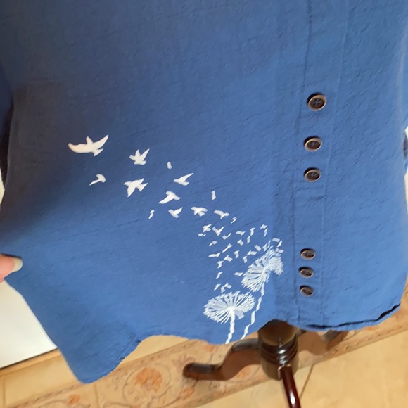 Ladies Casual Blouse (inv# 122) - Picture 6 of 11